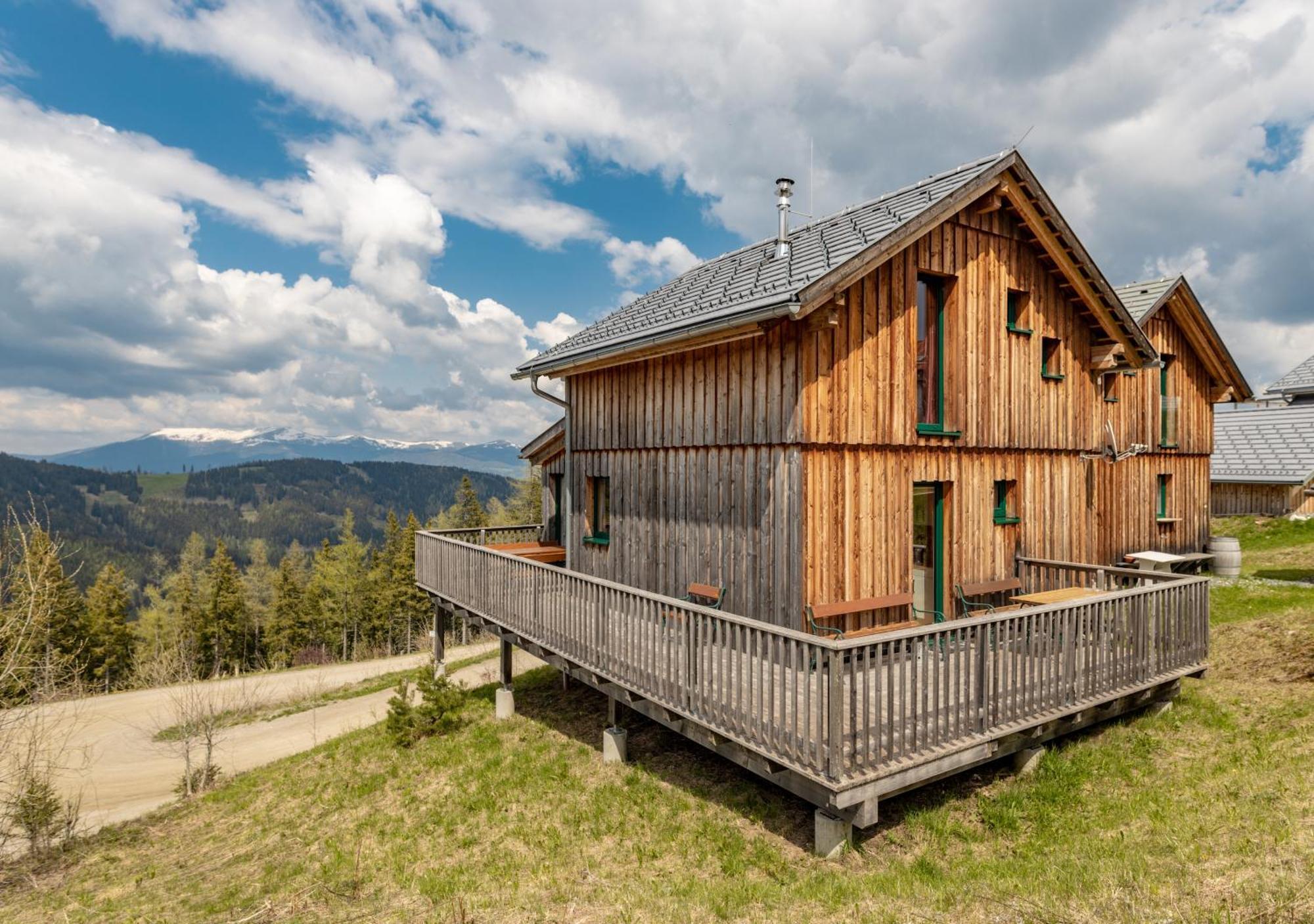 1A Chalet Rast - Wandern, Grillen, Traumblick, Indoor Sauna Bad Sankt Leonhard im Lavanttal Eksteriør bilde