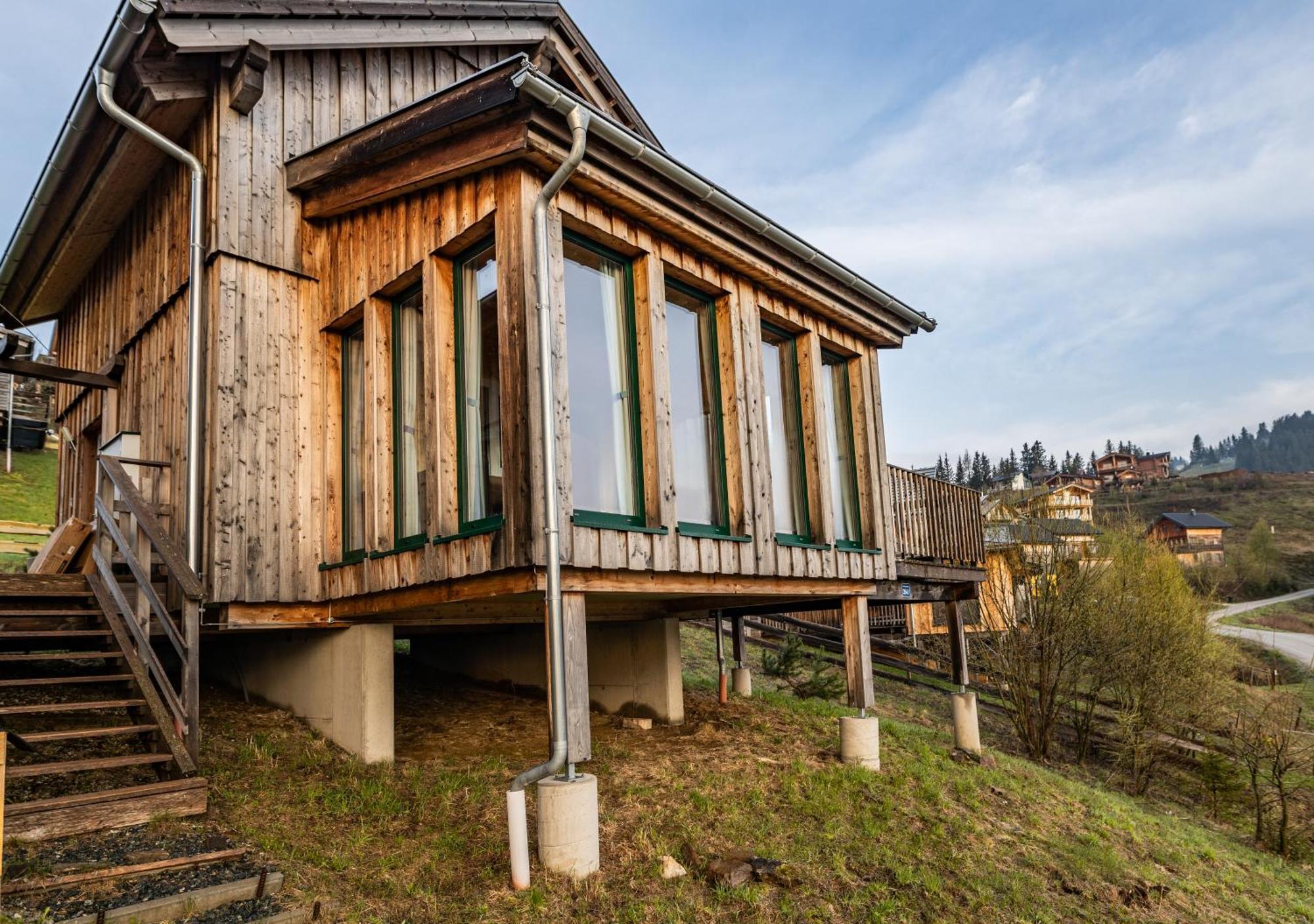 1A Chalet Rast - Wandern, Grillen, Traumblick, Indoor Sauna Bad Sankt Leonhard im Lavanttal Eksteriør bilde